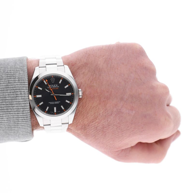 Image 16 of Rolex Milgauss 116400; Automatic Men's Watch