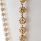 Image 7 of 18K Vintage Gold Fantasy Link Chain | 76 cm
