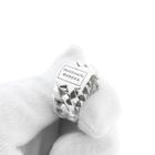 Image 7 of Silver Buddha to Buddha ring | Chain