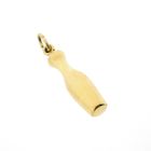 Image 3 of Gold pendant of a cone