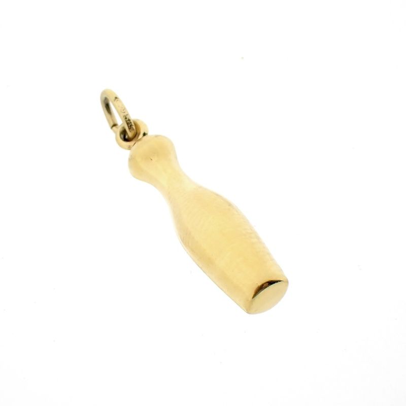 Image 3 of Gold pendant of a cone