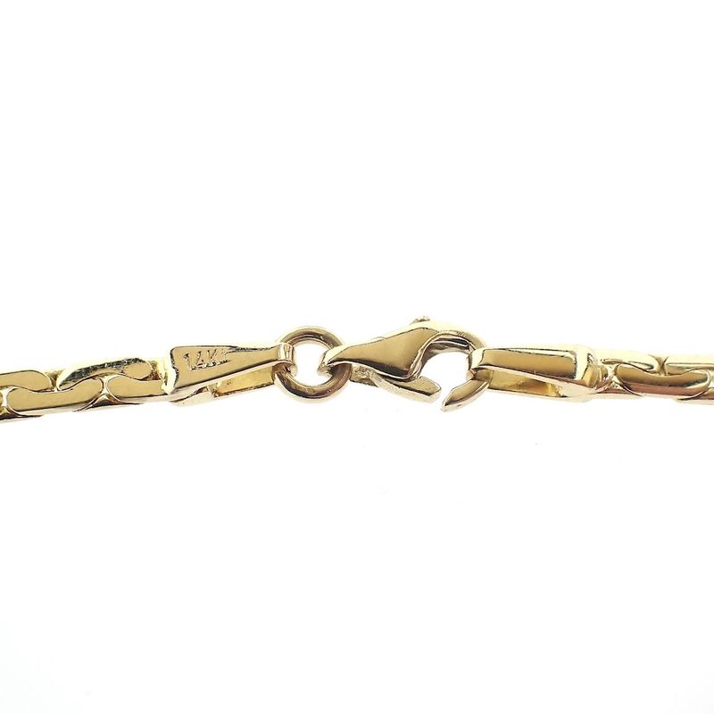 Image 5 of Gold meander necklace