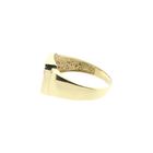 Image 7 of Two-tone gold signet ring