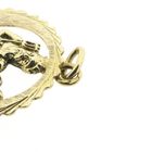 Image 3 of Gold zodiac sign pendant; Aquarius