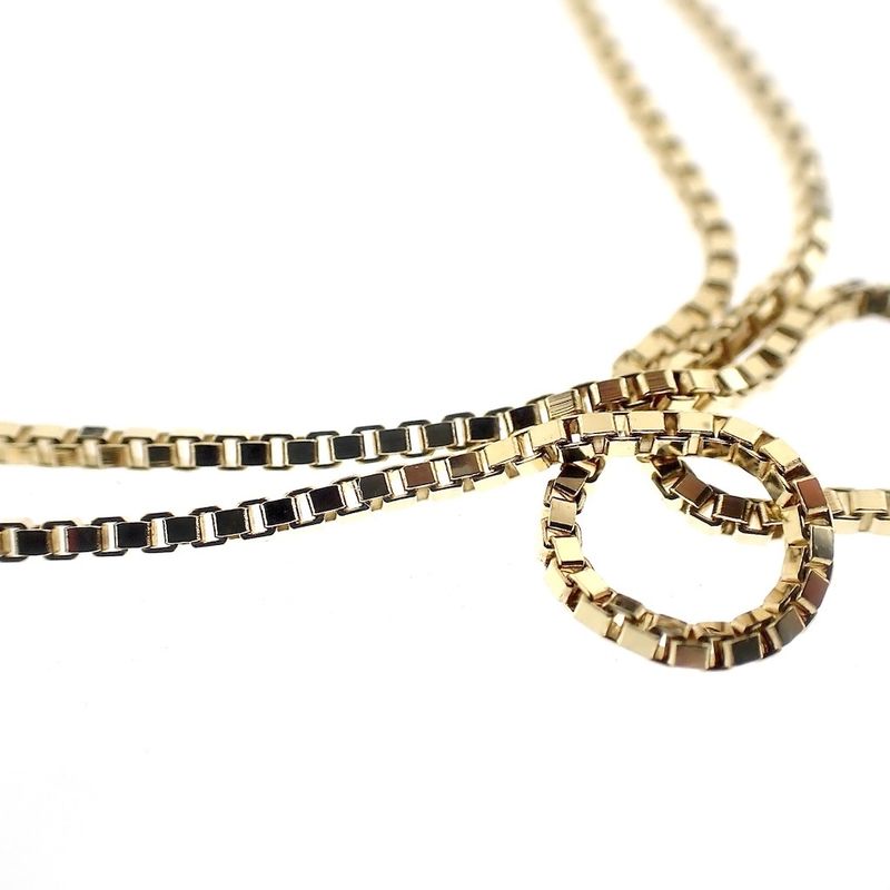 Image 4 of Gold Venetian chain | 42 cm