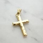 Image 3 of Gold pendant with a subtle cross