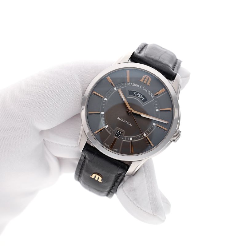 Image 18 of Maurice Lacroix Pontos Day-Date PT6358; Automatic men's watch