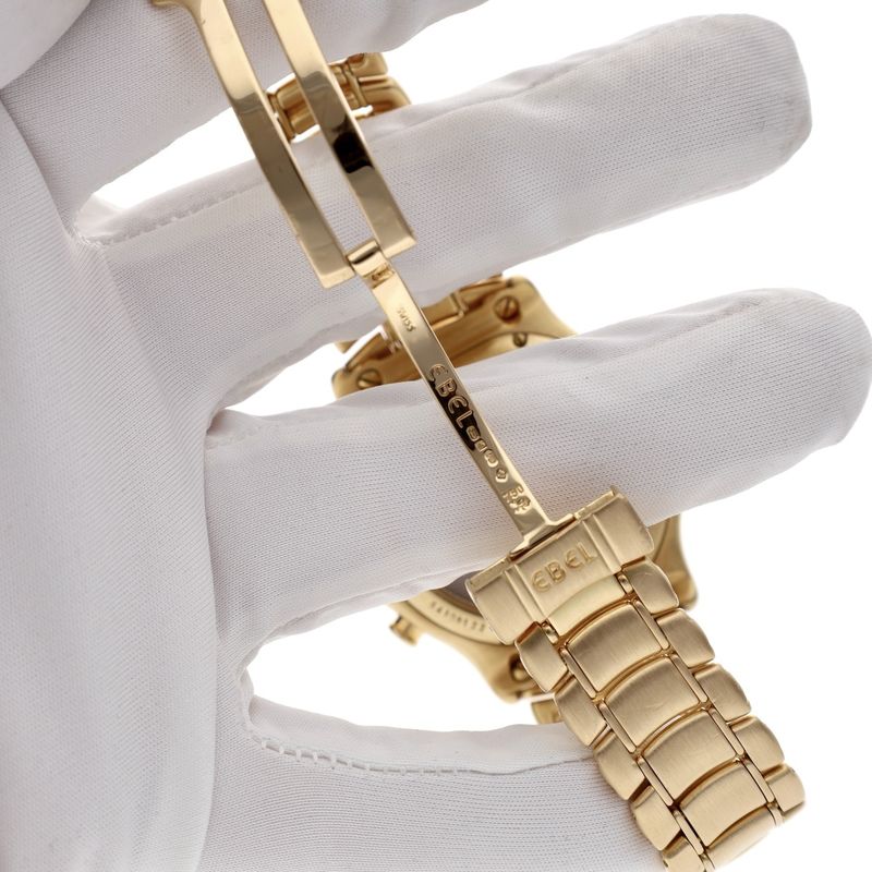 Image 15 of Ebel 1911 Le Modulor Chronograph E8137240; 18k gold men's watch