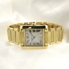 Image 10 of Cartier Tank Française 'Large' 1840; Automatic 18k gold watch