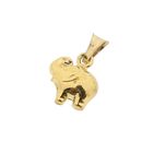 Image 9 of 18K Gold Elephant Pendant | Minimalist