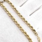 Image 10 of Gold Twisted Link Bracelet; 14 karat; 20.5 cm