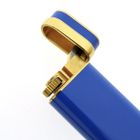 Image 3 of Vintage Cartier 'must de Cartier' Lighter/Briquets - Blue Lacquer - Includes original box and papers
