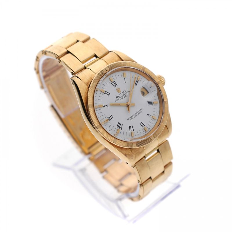 Image 4 of Rolex Date 1501 18ct Gold Vintage Watch
