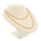 Image 3 of Gold anchor link chain/sautoir