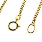 Image 4 of Long gold gourmet link necklace | 71 cm