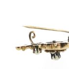 Image 7 of Antique gold brooch with pearl