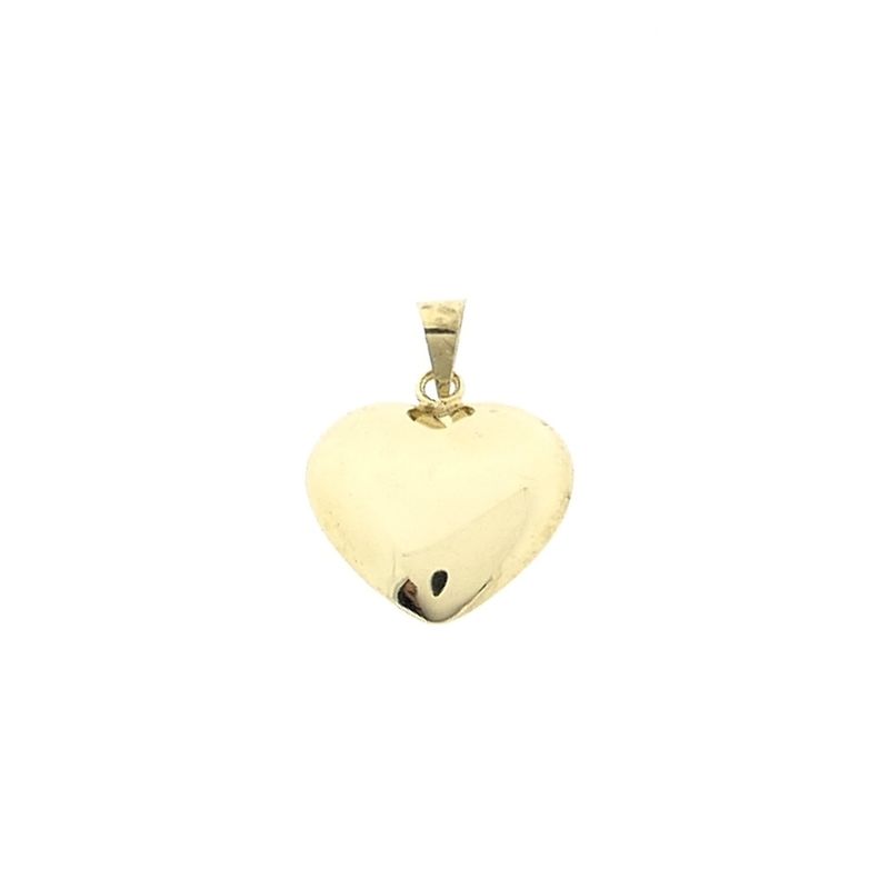 Image 1 of Gold pendant of a heart