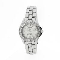 Breitling Colt Oceane 'Diamonds' A77350; Women's watch with diamond bezel
