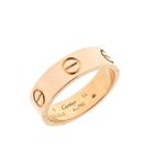 Image 1 of Rose gold ring; Cartier