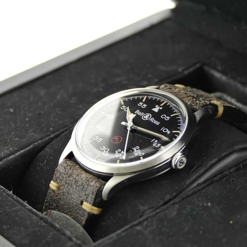 Image 14 of Bell & Ross BR V1-92 Military; Automatic men's watch