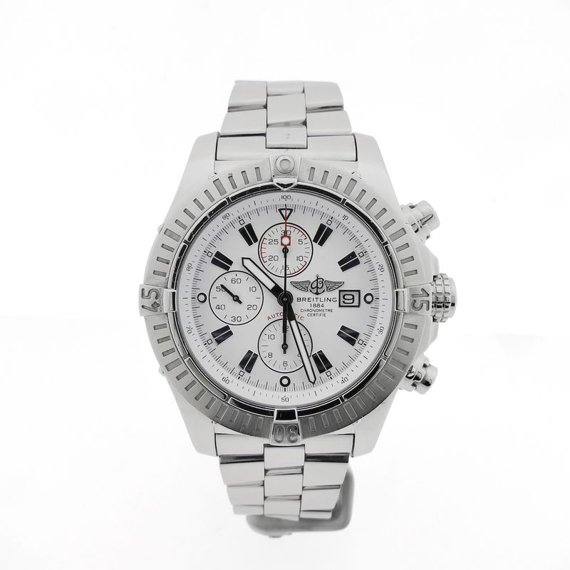 Image 13 of Breitling Super Avenger A13370; Chronograph men's watch