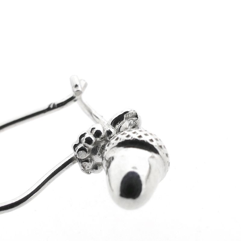 Image 5 of Silver earrings | Acorns