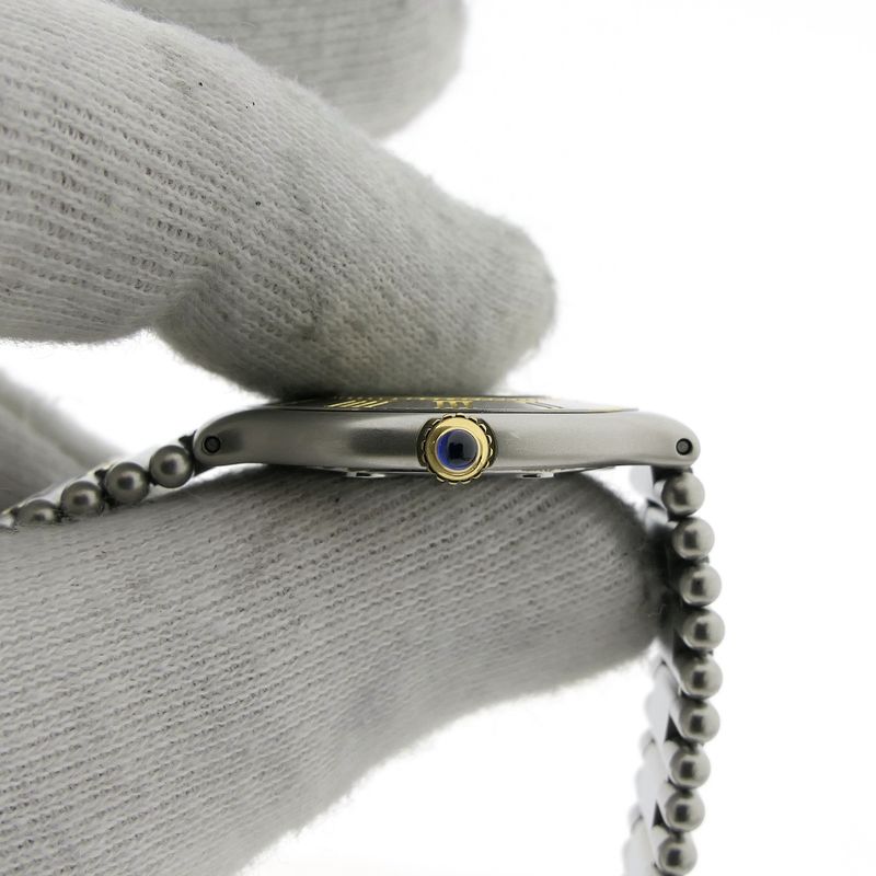 Image 7 of Cartier Must 21; Gold/steel women's watch