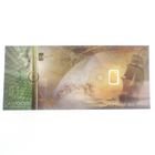 Image 1 of Gold bar of 0.1 gram 999.9 pure gold in banknote; KaratPay; CashGold