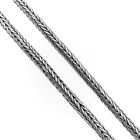 Image 3 of Silver round foxtail link chain | 74.5 cm