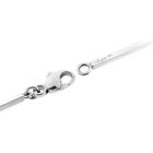 Afbeelding 5 van Witgouden staafjes schakelketting | 46 cm