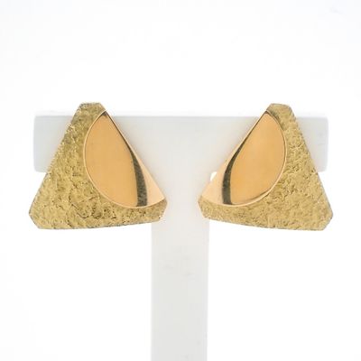 Image 1 of 18K Gold Stud Earrings | Rutigliano