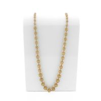 18K Vintage Gold Fantasy Link Chain | 76 cm