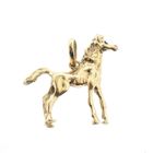 Image 1 of Gold pendant of a horse