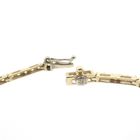 Image 6 of Gold tennis bracelet with zirconia | 18 cm