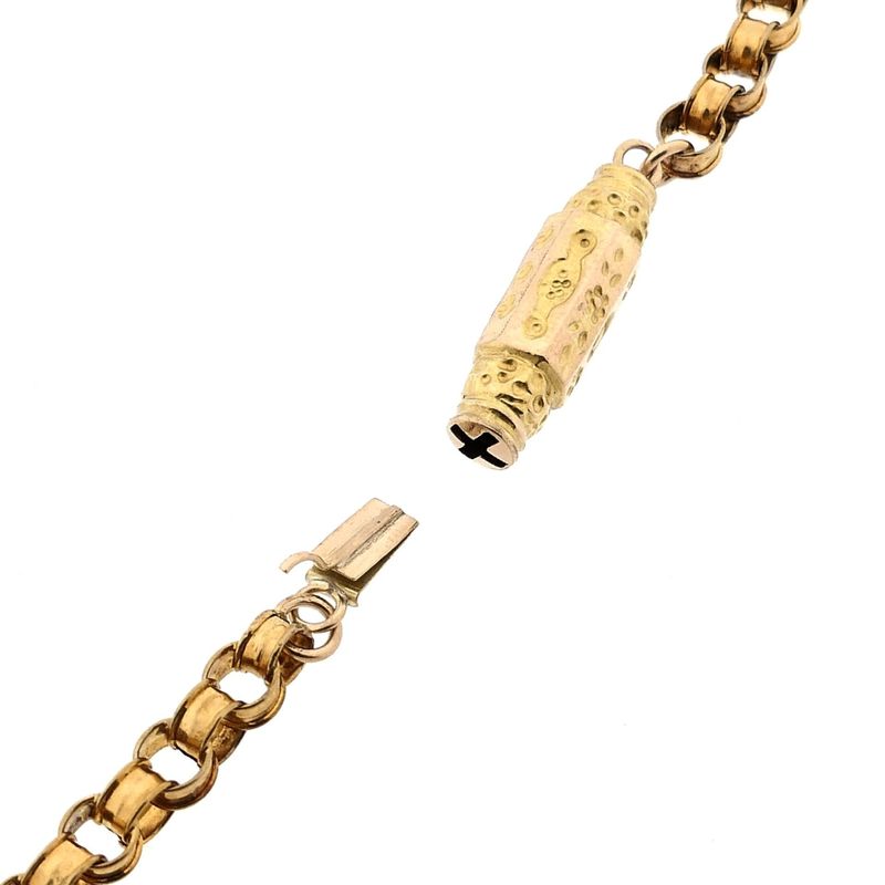 Image 7 of Gold Fantasy Link Necklace