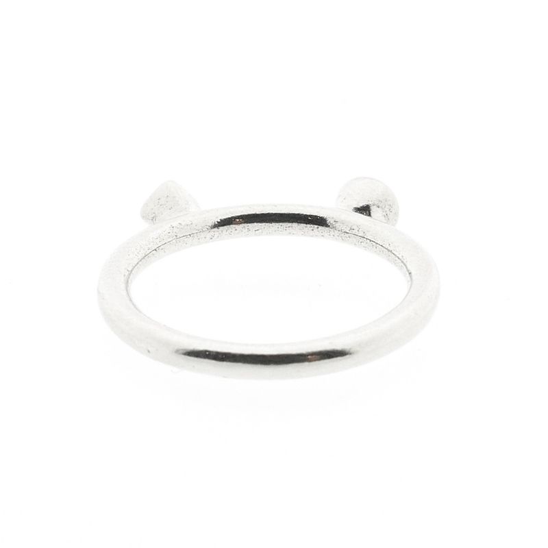 Image 3 of Silver ring with zirconia
