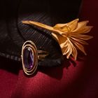 Image 2 of Gold ring with amethyst | Vintage