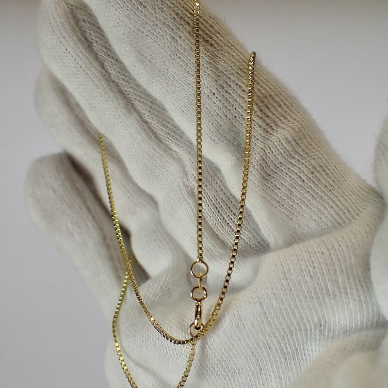 Image 6 of Gold Venetian chain | 42 cm