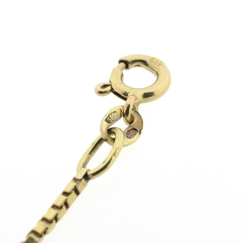 Image 9 of Golden Venetian link chain | 51 cm - 43 cm