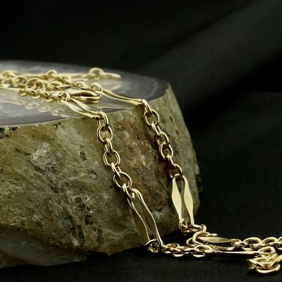 Golden fantasy link chain Image 2 of Golden fantasy link chain