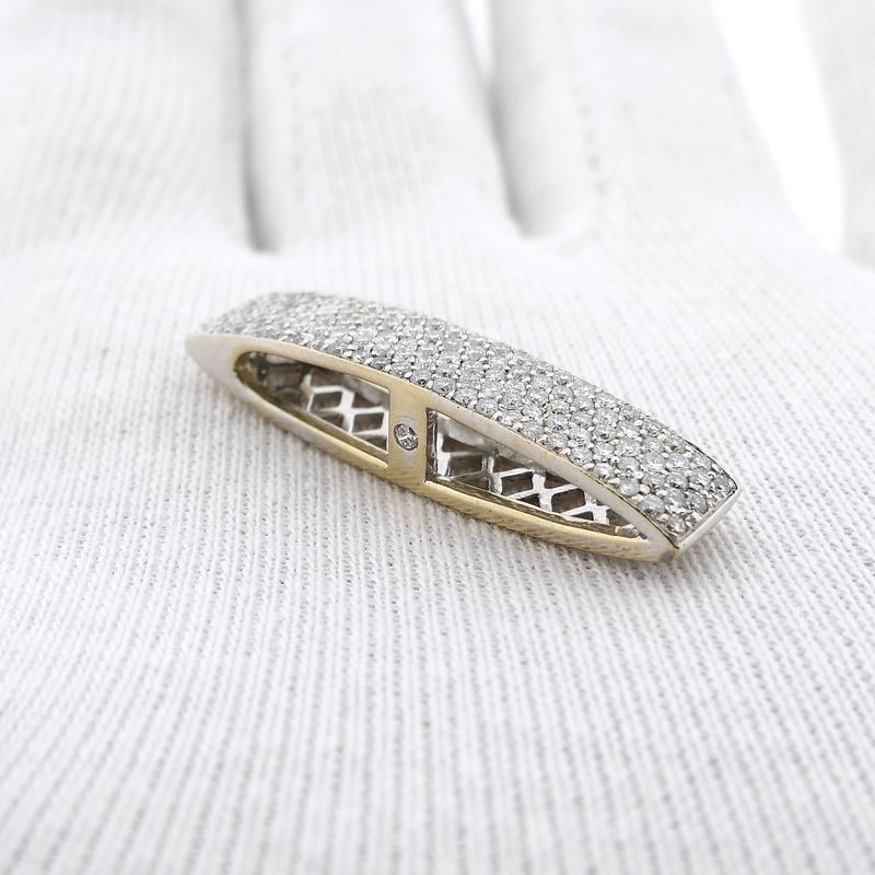 Image 12 of 18K Luxury White Gold Pendant with Diamonds