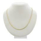 Image 1 of Gold flat gourmet link chain