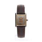 Image 1 of Cartier Tank Vermeil 'Trinity' 6165; Vintage mechanical women's watch