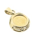 Image 7 of Gold pendant with Mexican coin | Emperor Maximilian 1865