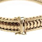 Image 3 of Vintage gold fantasy link bracelet