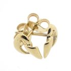 Image 4 of Golden fantasy stud earrings