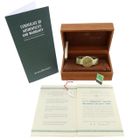 Image 4 of IWC Schaffhausen De Luxe 990309; 18k gold men's watch (full set 1964)