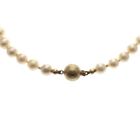 Image 5 of Vintage/antique pearl necklace with gold clasp | 46 cm