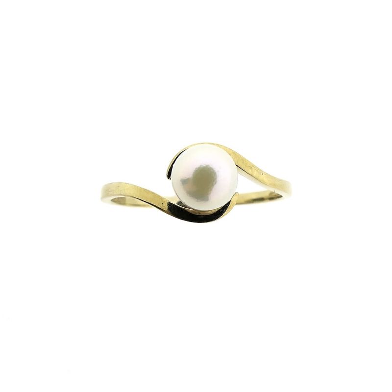 Image 3 of 8 carat ring with pearl