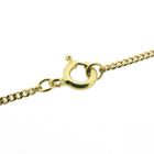 Image 4 of Gold gourmet link chain; 45.5 cm